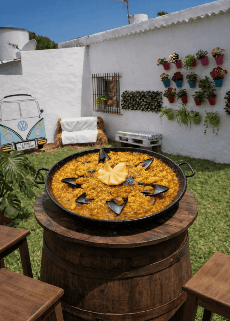 jardin trasero paelle venta luis
