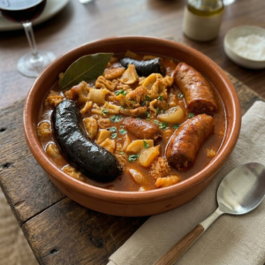 Callos caseros con chorizo y morcilla